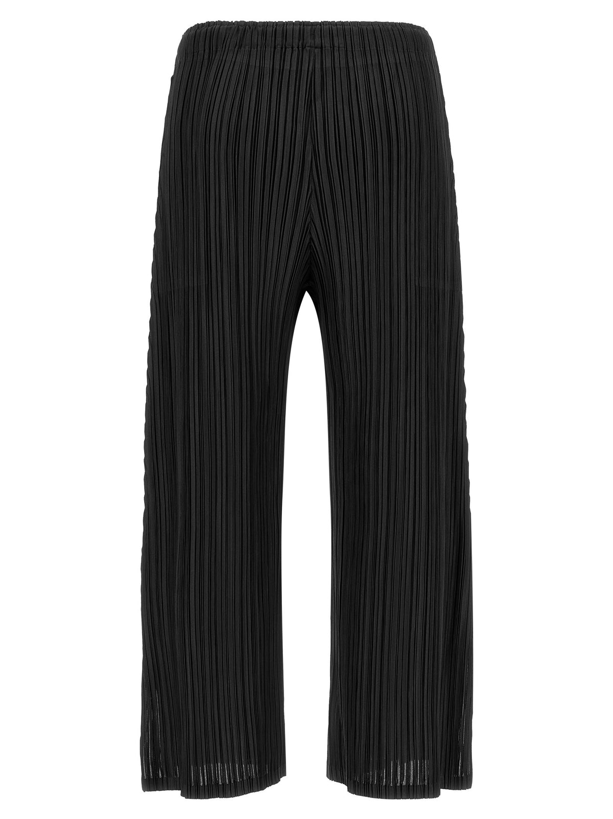 Pleats Please Issey Miyake Mellow Pleats Pants Black