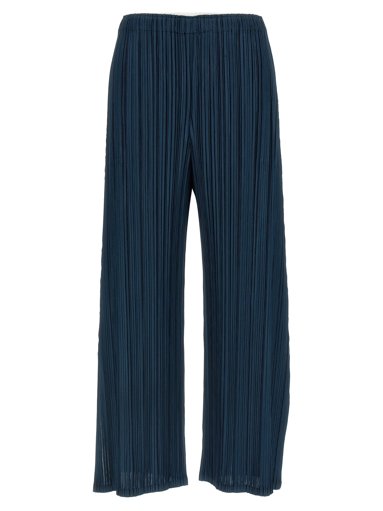 Pleats Please Issey Miyake Mellow Pleats Pants Blue