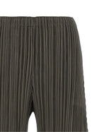 Pleats Please Issey Miyake Mellow Pleats Pants Grey