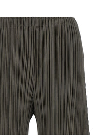 Pleats Please Issey Miyake Mellow Pleats Pants Grey