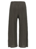 Pleats Please Issey Miyake Mellow Pleats Pants Grey