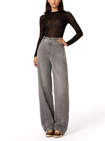 Golden Goose Women's Melody Boyfriend Jeans Grey