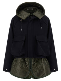 Sacai Melton Blouson Gold