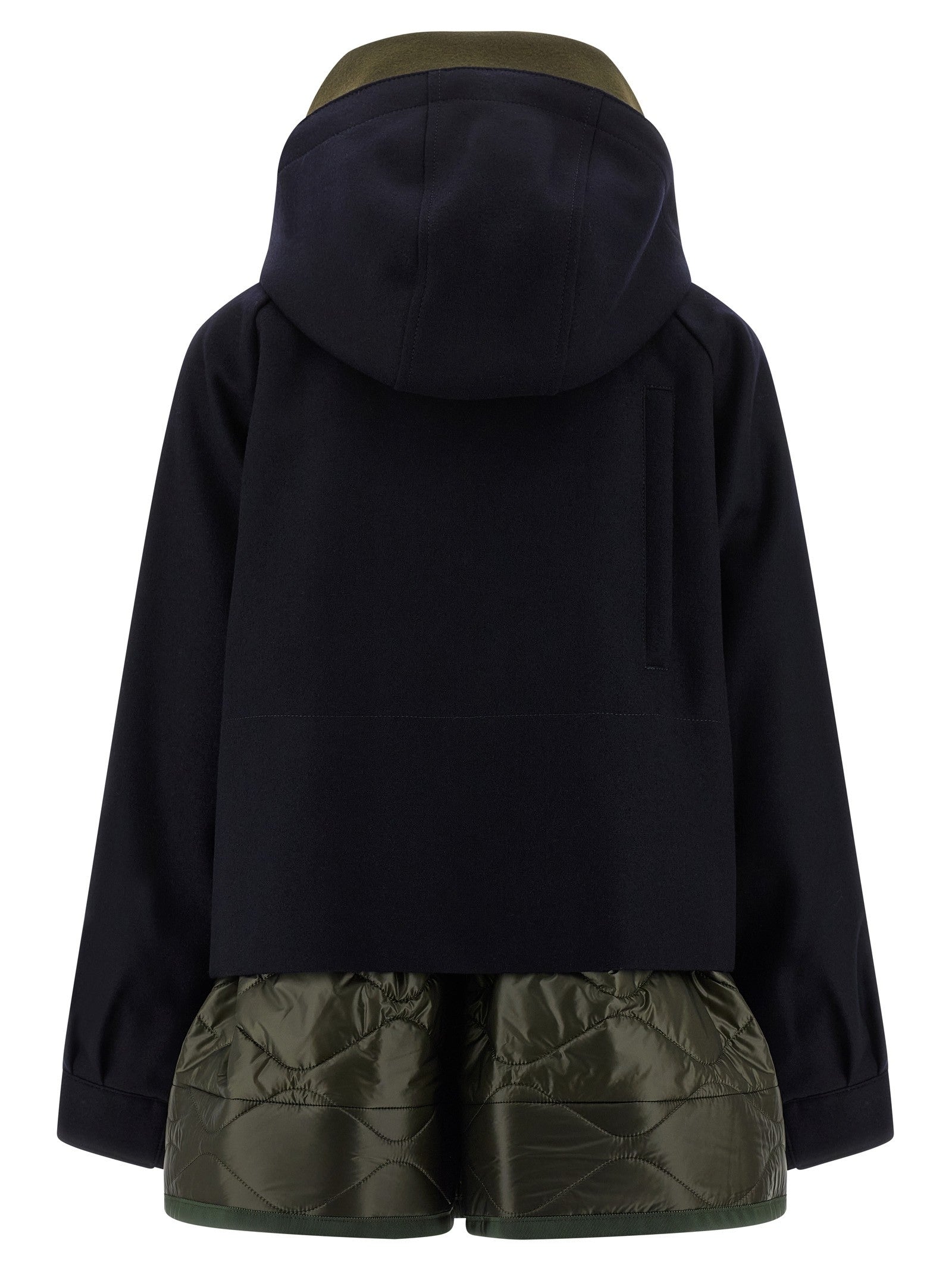 Sacai Melton Blouson Gold