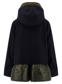Sacai Melton Blouson Gold