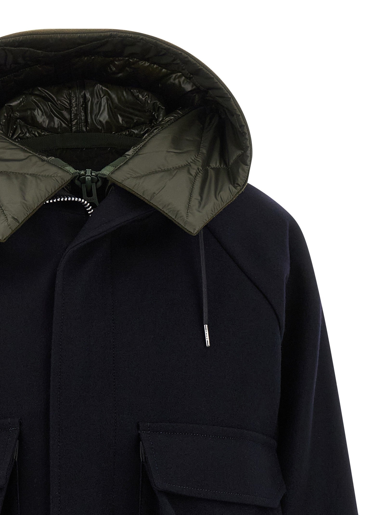 Sacai Melton Blouson Gold