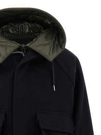 Sacai Melton Blouson Gold