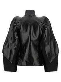 Sacai Melton Wool Jacket Black, view 3
