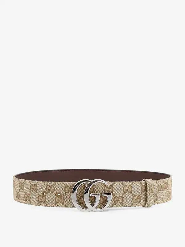 Gucci Men's Mens Belt Marmont Beige