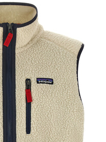 Patagonia Mens Retro Pile Vest Beige