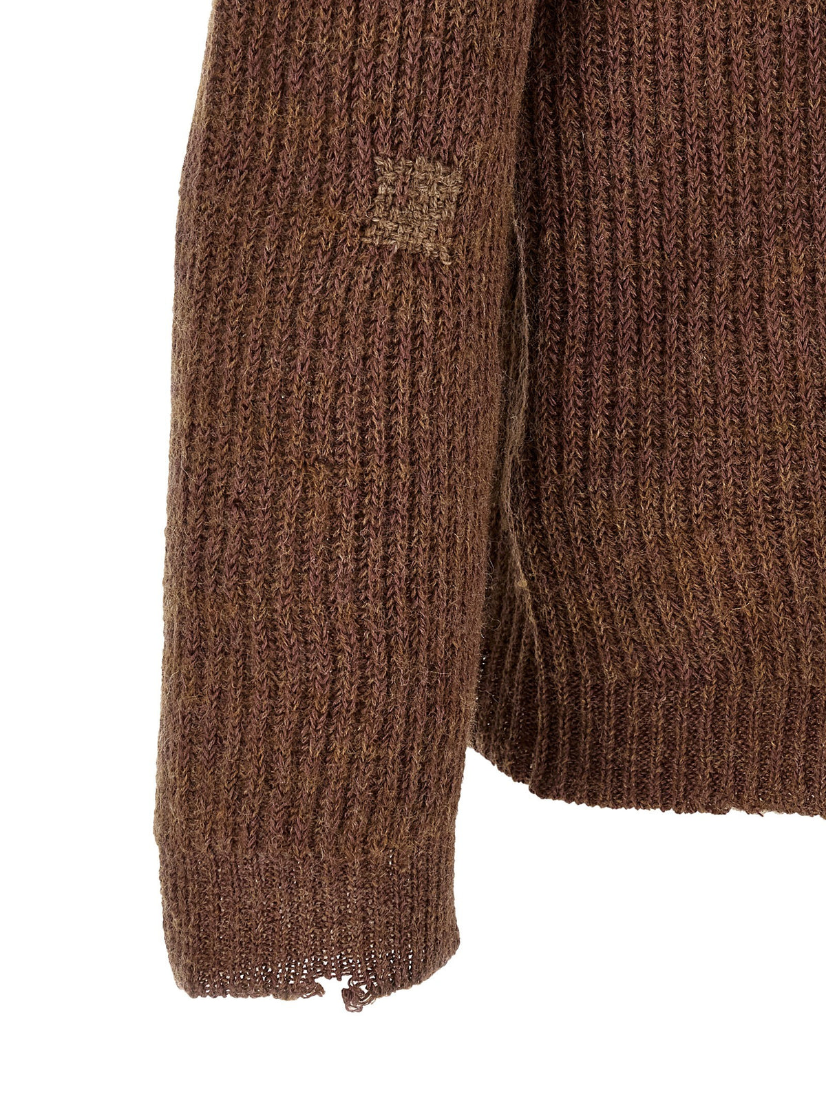 Maison Margiela Mending Sweater Brown, view 4