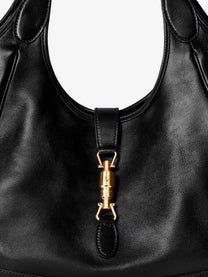 Gucci Women's Mercato Leather Shoulder Bag Black
