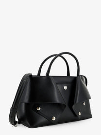 Toteme Women's Mercer Small Leather Handbag Black
