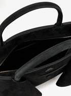 Toteme Women's Mercer Small Leather Handbag Black, view 4