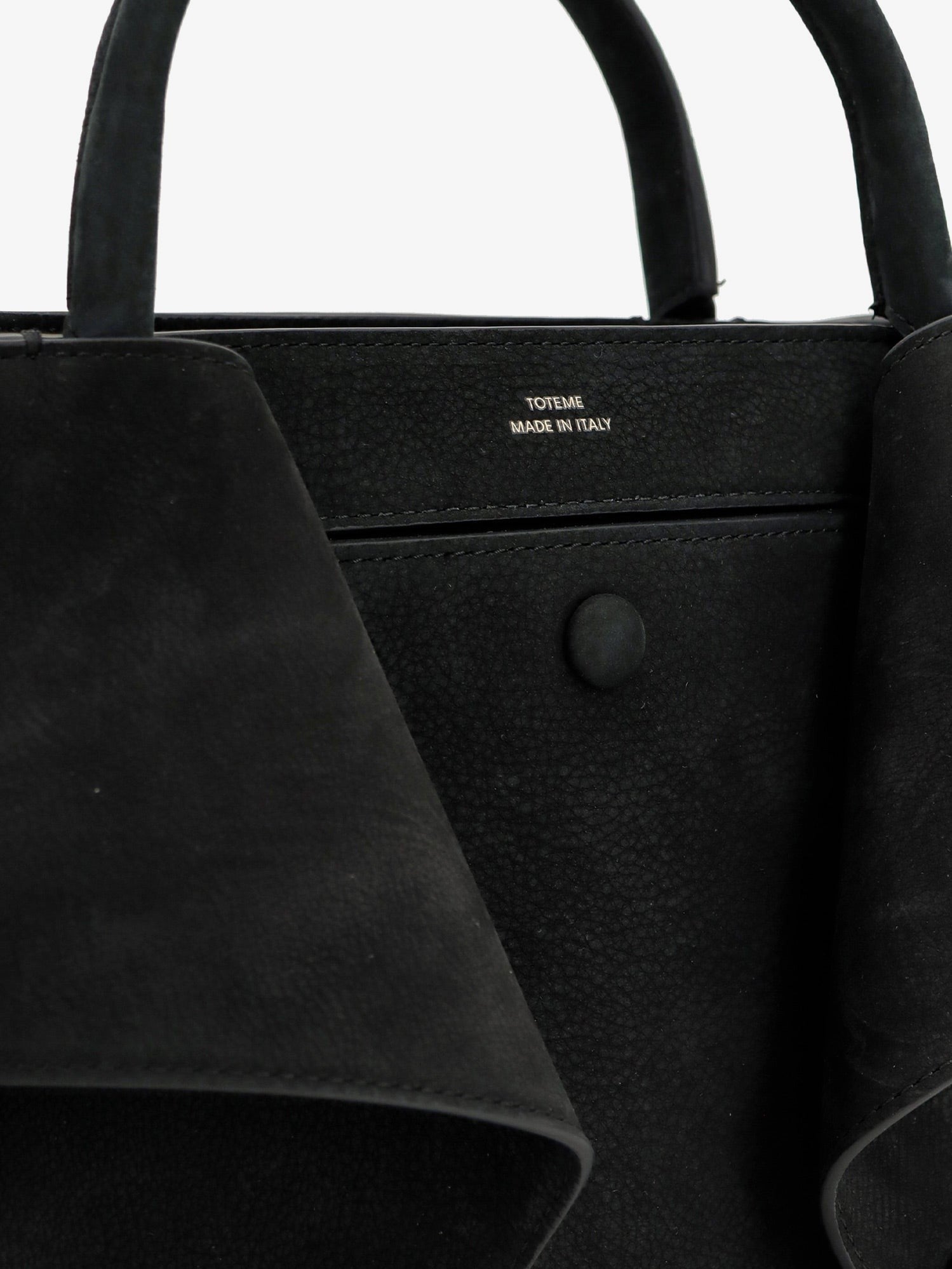 Toteme Women's Mercer Small Leather Handbag Black