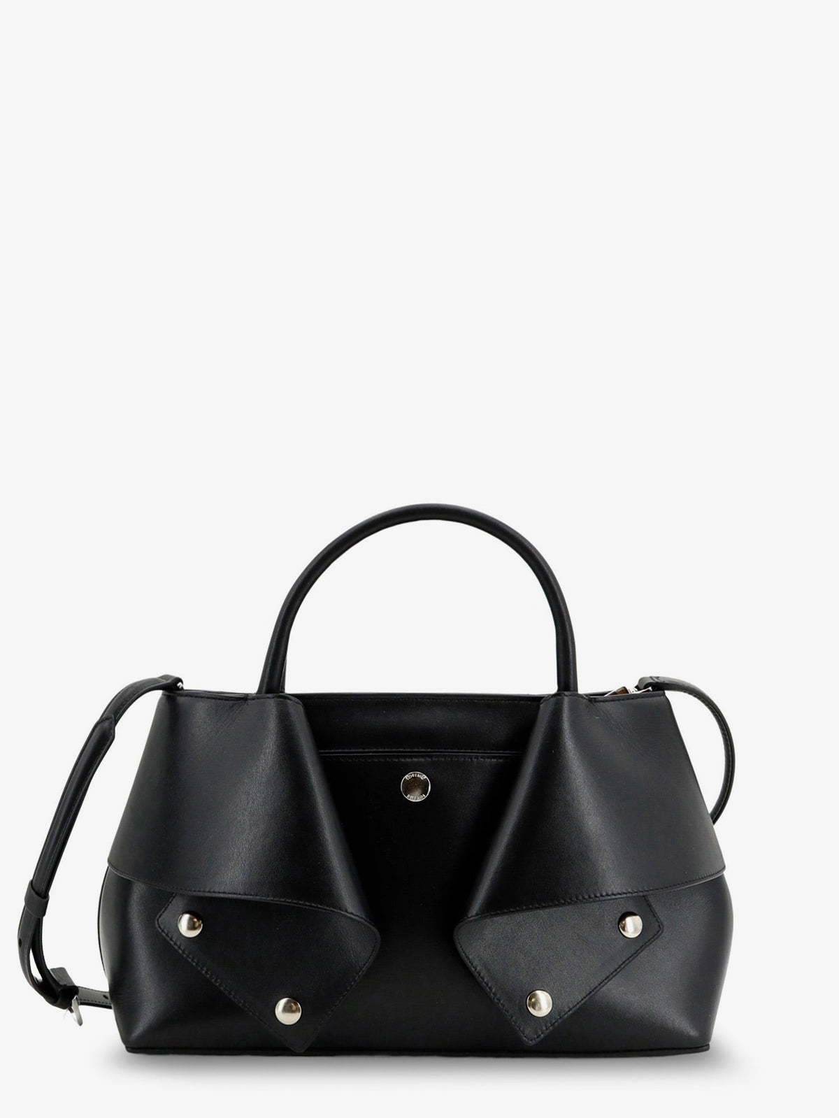 Toteme Women's Mercer Small Leather Handbag Black