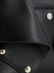 Toteme Women's Mercer Small Leather Handbag Black