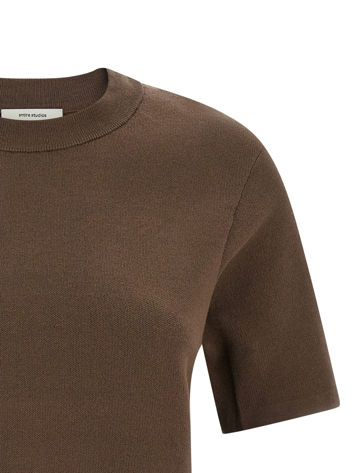 Entire Studios Mercerized Cotton Shirt Brown