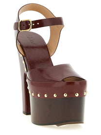 Chloé Women's Meret Sandals Orange