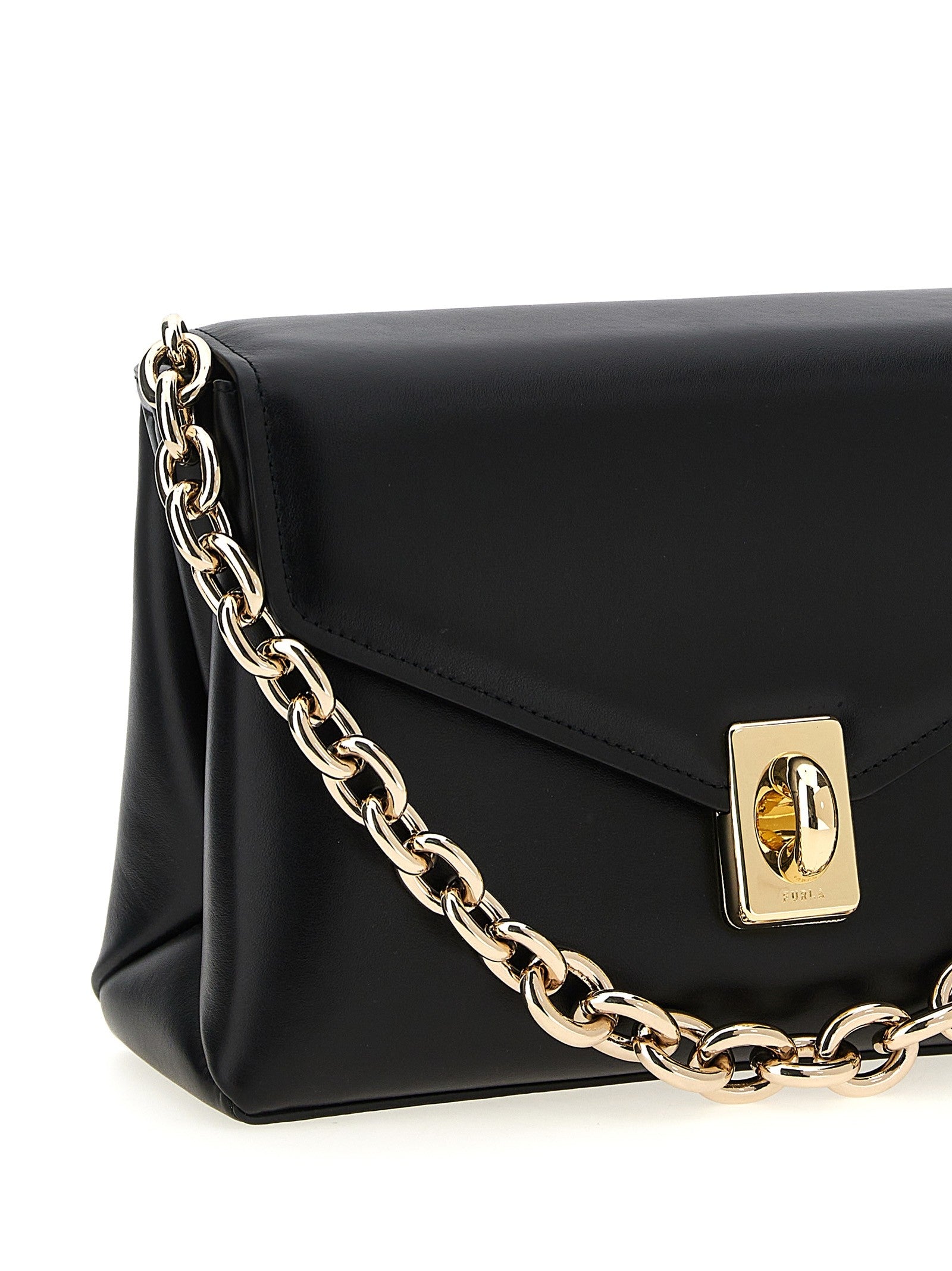 Furla Meridiana Shoulder Bag Black