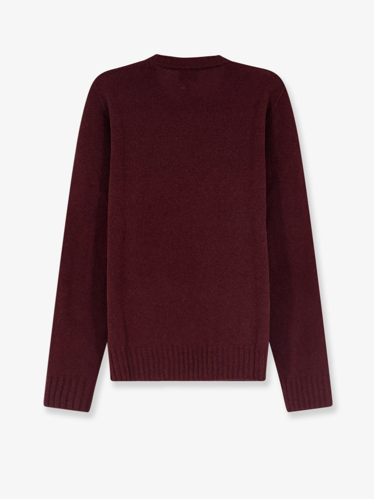 Alysi Women's Merino Wool and Cashmere Blend Sweater Red