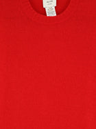 Alysi Women's Merino Wool and Cashmere Blend Sweater Red