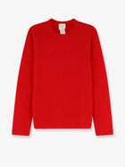 Alysi Women's Merino Wool and Cashmere Blend Sweater Red