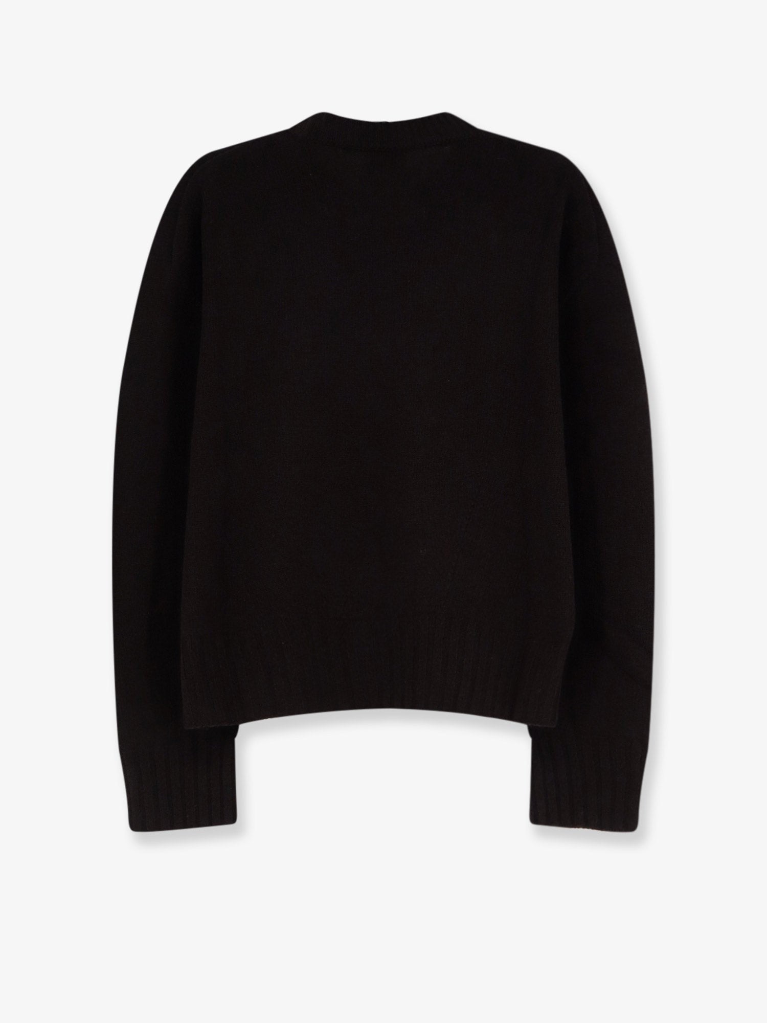 Alysi Women's Merino Wool and Cashmere Blend Sweater Brown