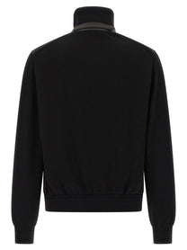 Tom Ford Merino Wool Bomber Jacket Black