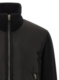 Tom Ford Merino Wool Bomber Jacket Black