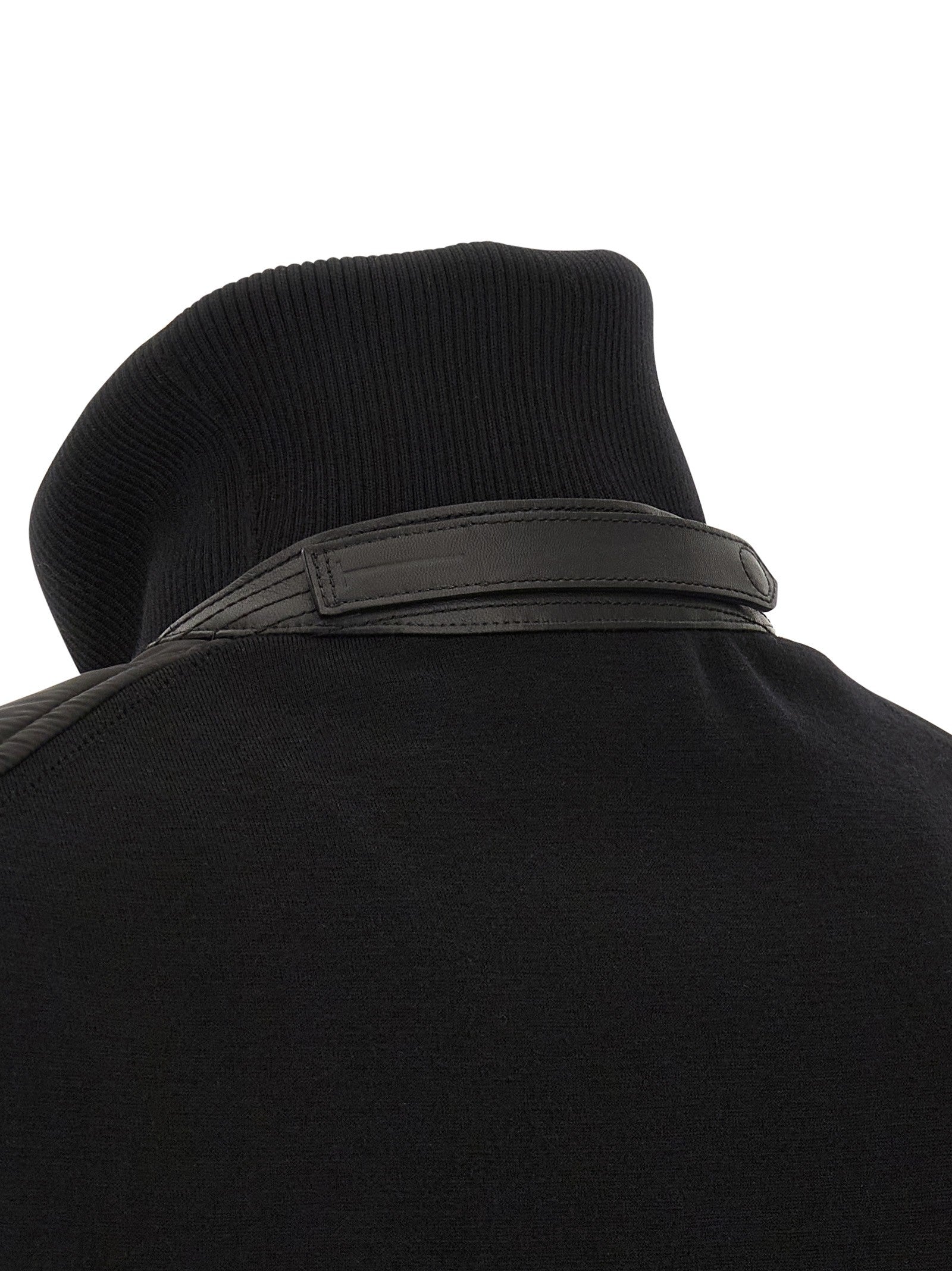 Tom Ford Merino Wool Bomber Jacket Black