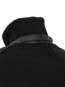 Tom Ford Merino Wool Bomber Jacket Black