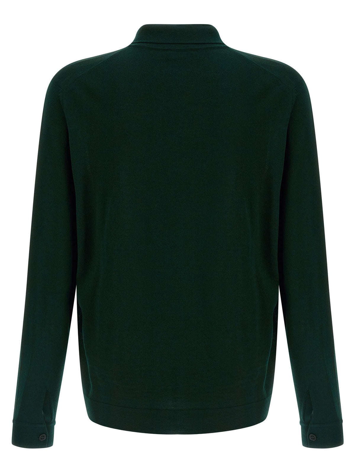 Roberto Collina Merino Wool Cardigan Green, view 2