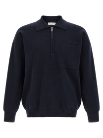 Roberto Collina Merino Wool Polo Shirt Blue