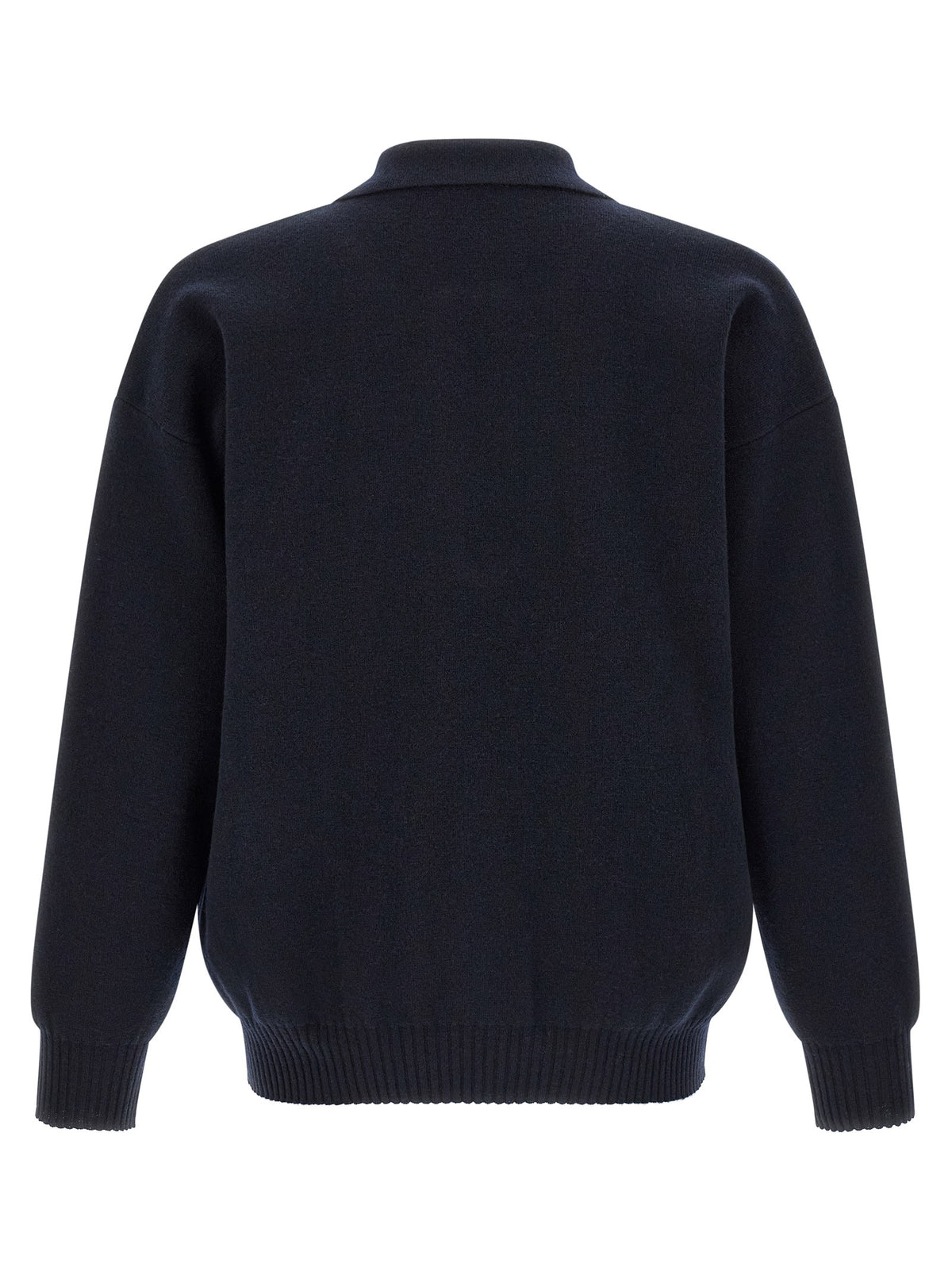 Roberto Collina Merino Wool Polo Shirt Blue