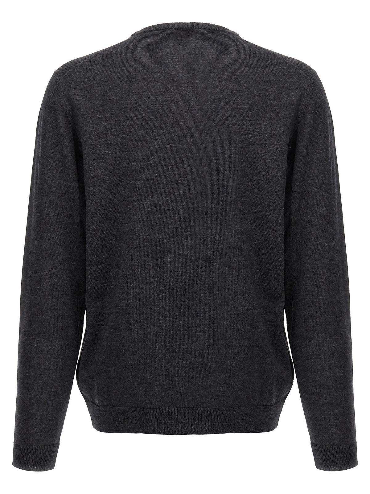 Roberto Collina Merino Wool Sweater Grey, view 2