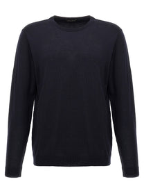 Roberto Collina Merino Wool Sweater Blue