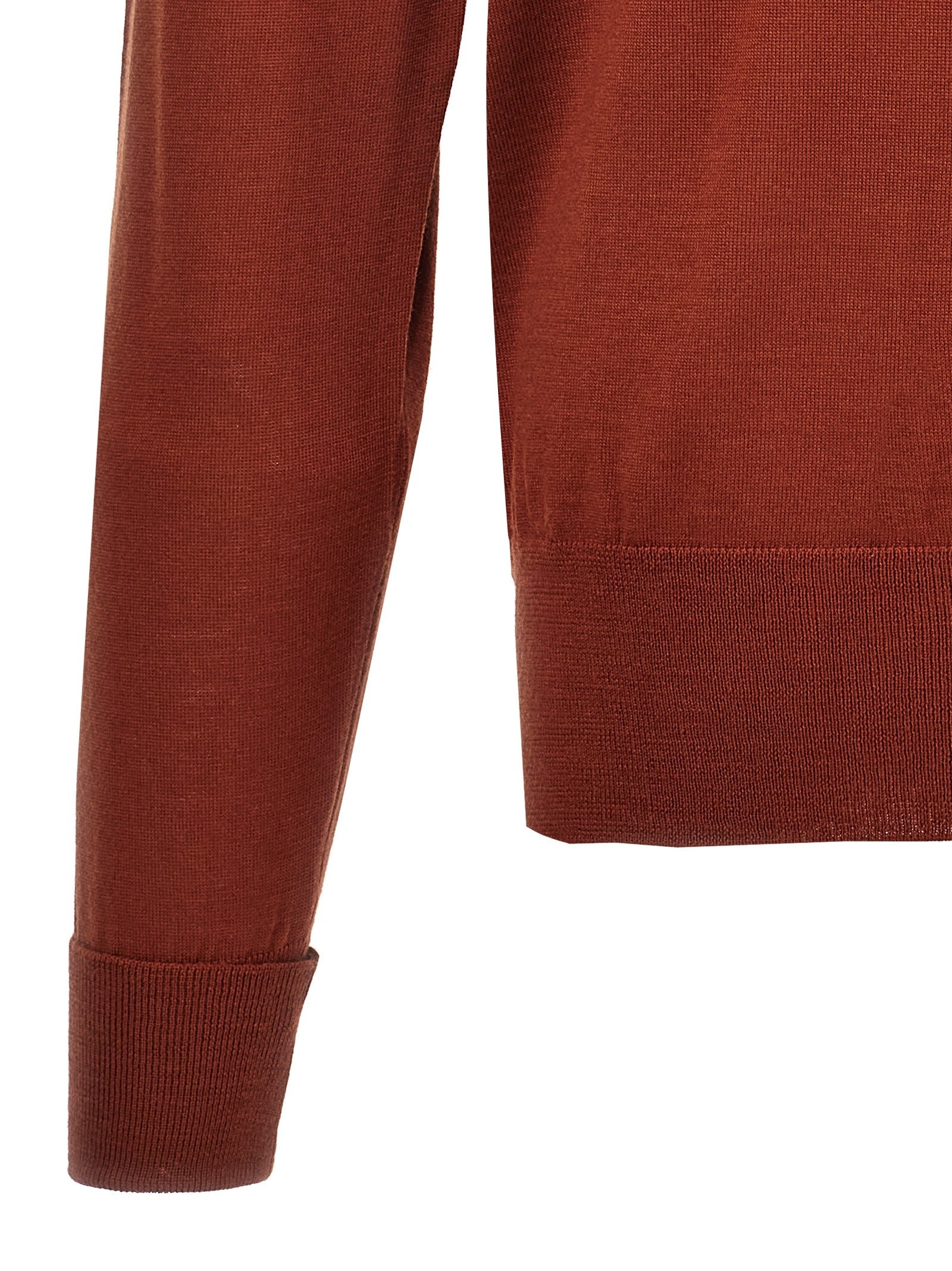 Pt Torino Merino Wool Sweater Red