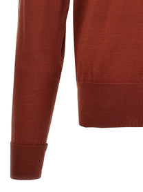 Pt Torino Merino Wool Sweater Red