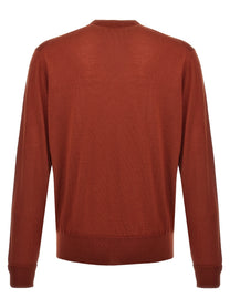 Pt Torino Merino Wool Sweater Red