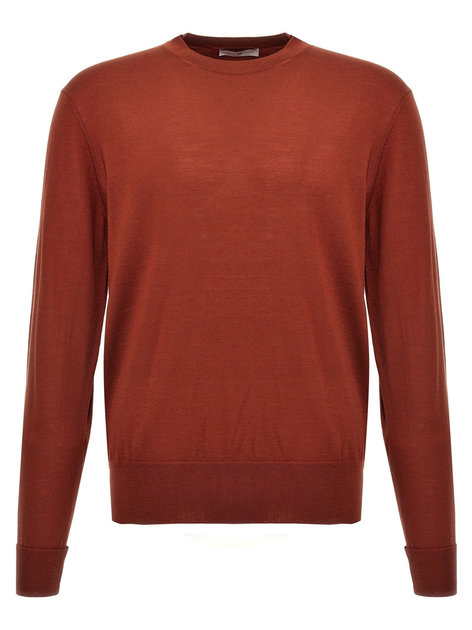 Pt Torino Merino Wool Sweater Red