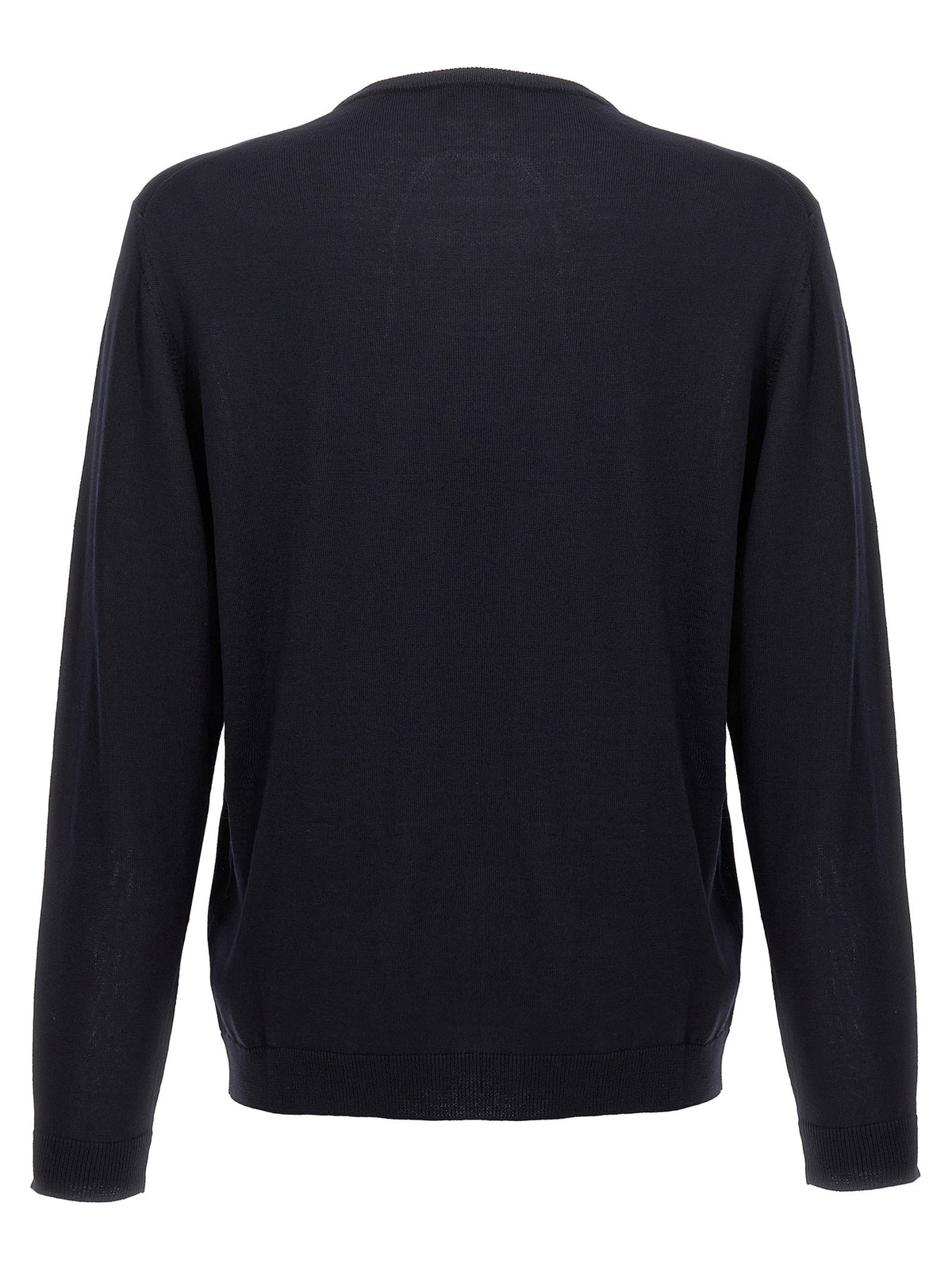 Roberto Collina Merino Wool Sweater Blue, view 2