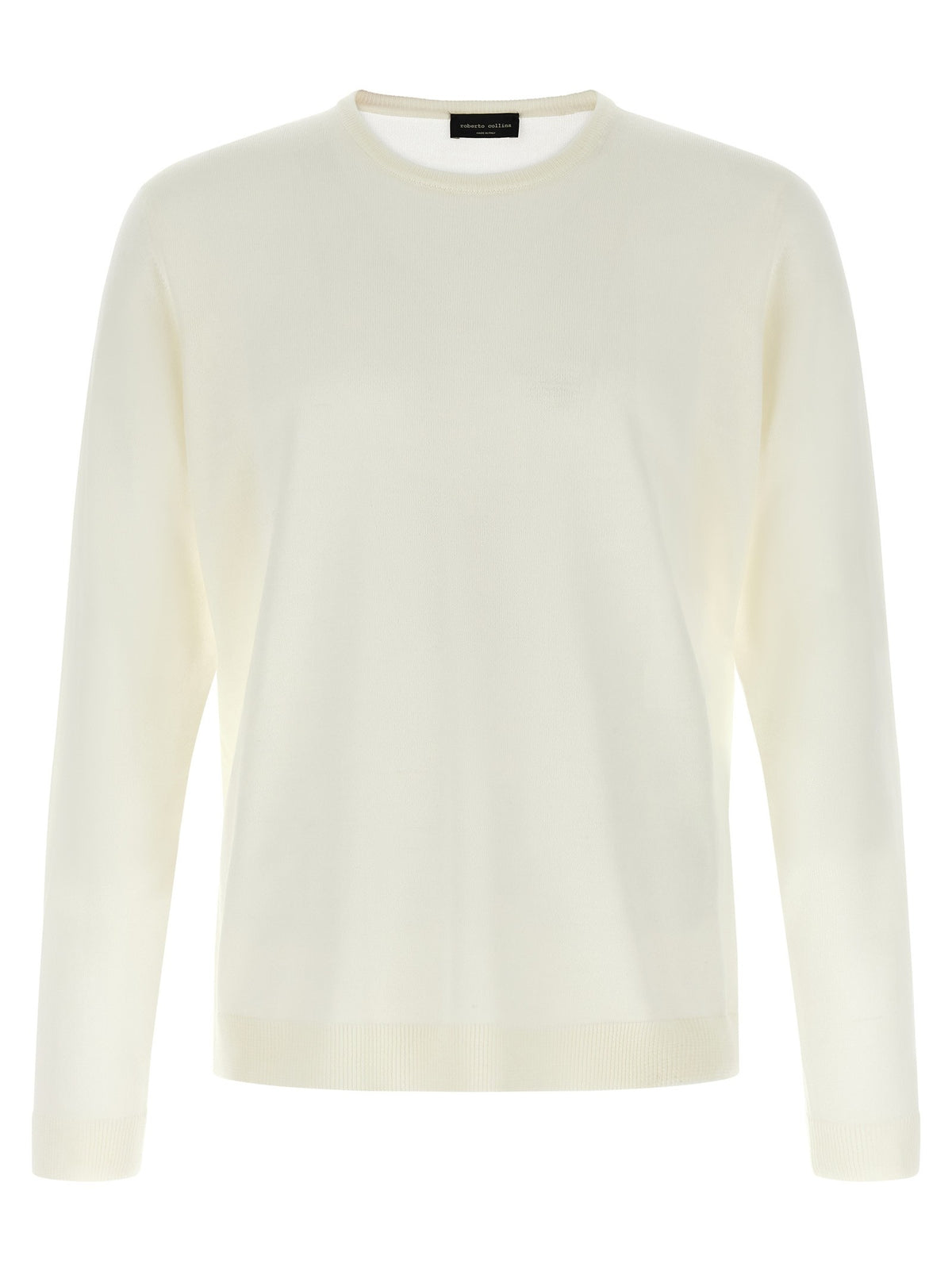 Roberto Collina Merino Wool Sweater Beige