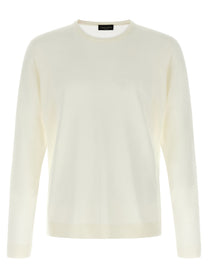 Roberto Collina Merino Wool Sweater Beige