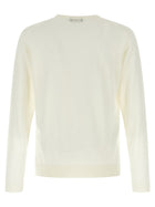 Roberto Collina Merino Wool Sweater Beige, view 2