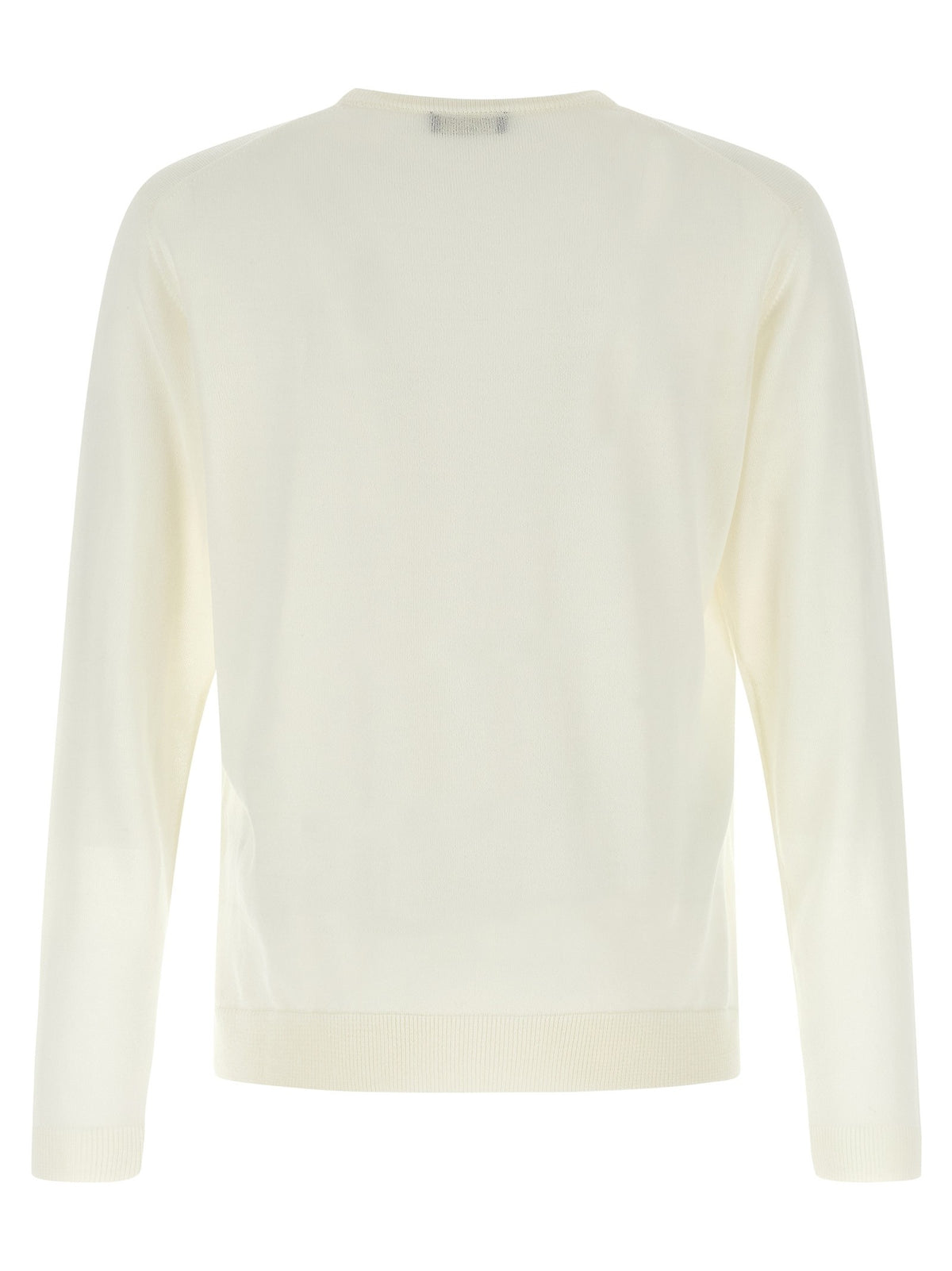 Roberto Collina Merino Wool Sweater Beige, view 2