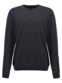 Roberto Collina Merino Wool Sweater Grey