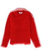 MSGM Women's Merino Wool Sweater Red