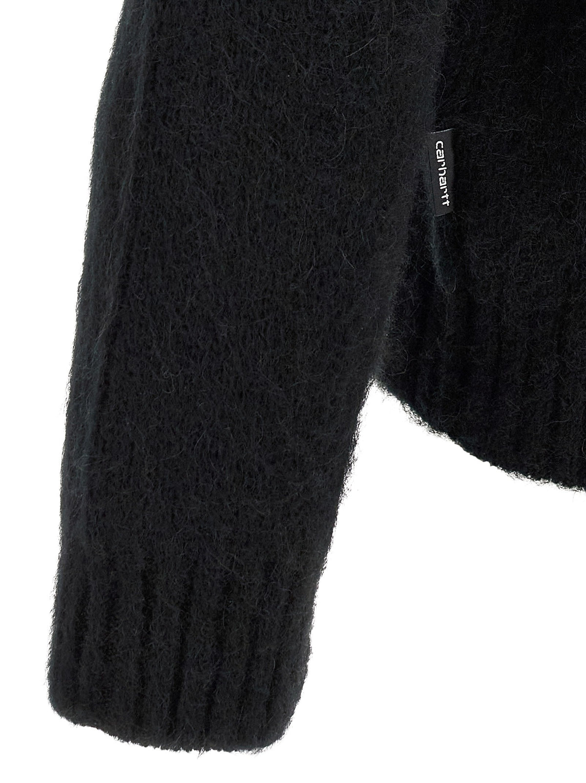 Carhartt Wip Merton Sweater Black, view 4