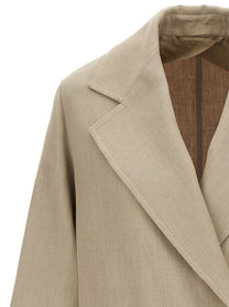 Max Mara Mescal Trench Coat Beige